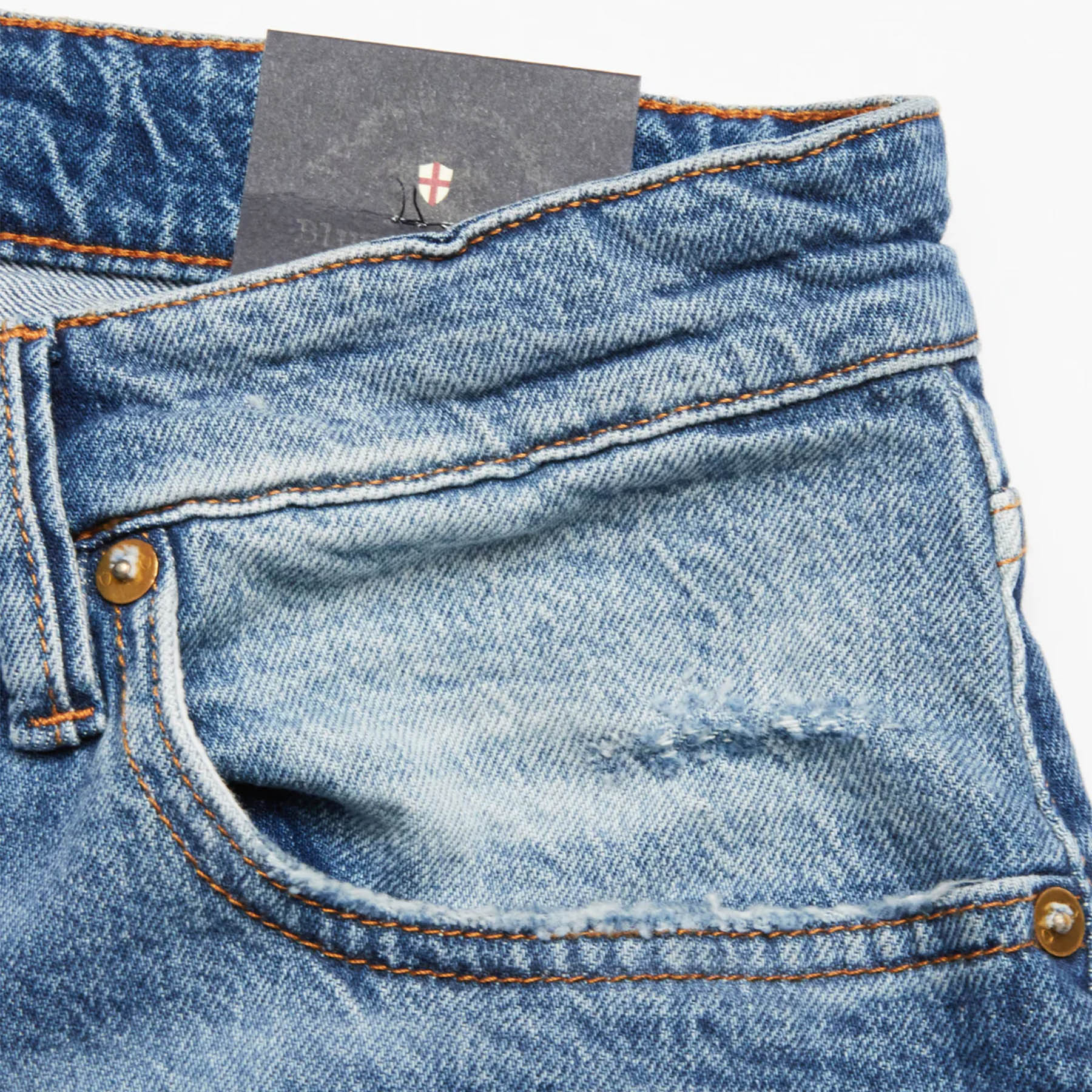 Blue de Gênes Jeans Vinci Super Used – Image 7
