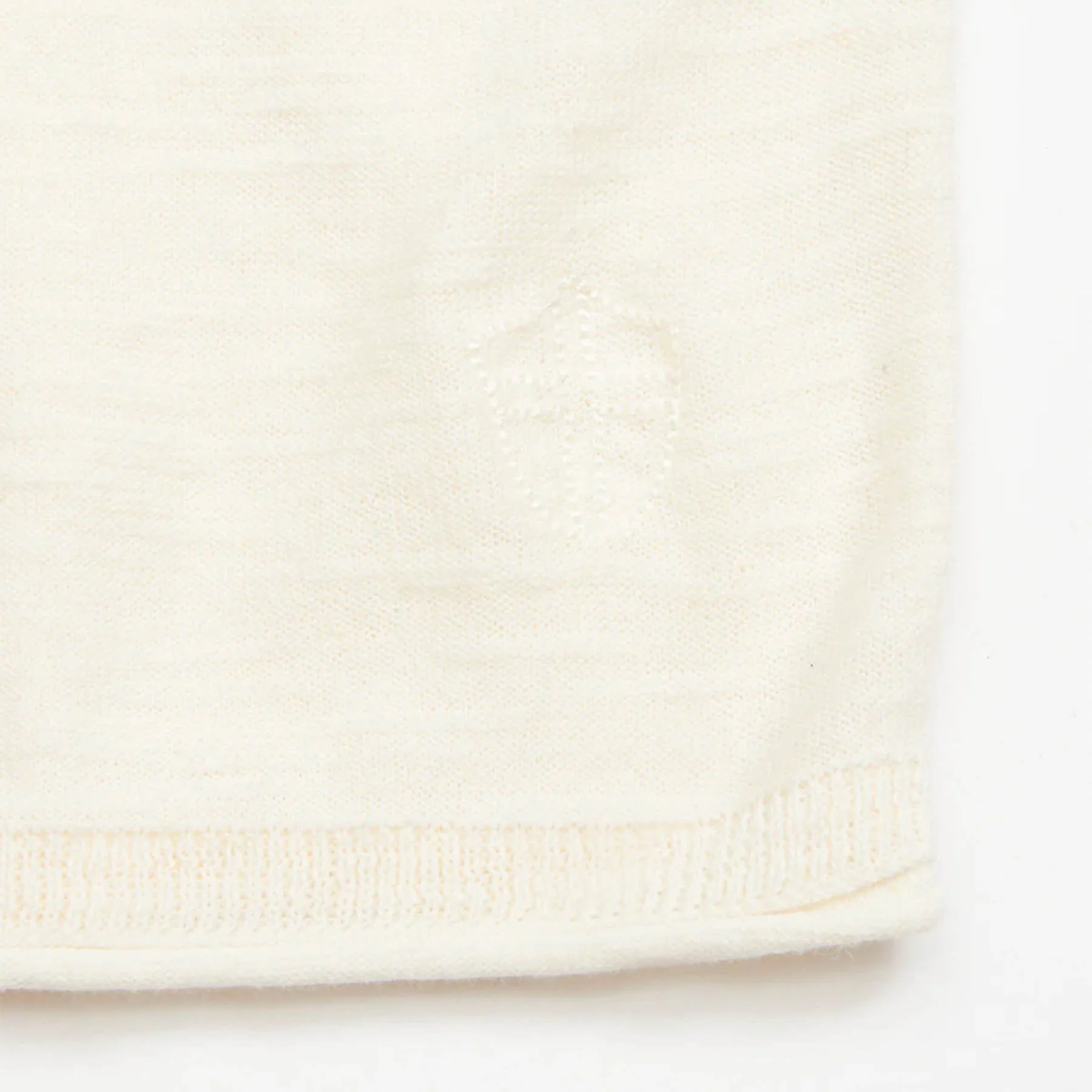 Blue de Gênes Pullover Monte Knit White – Image 3