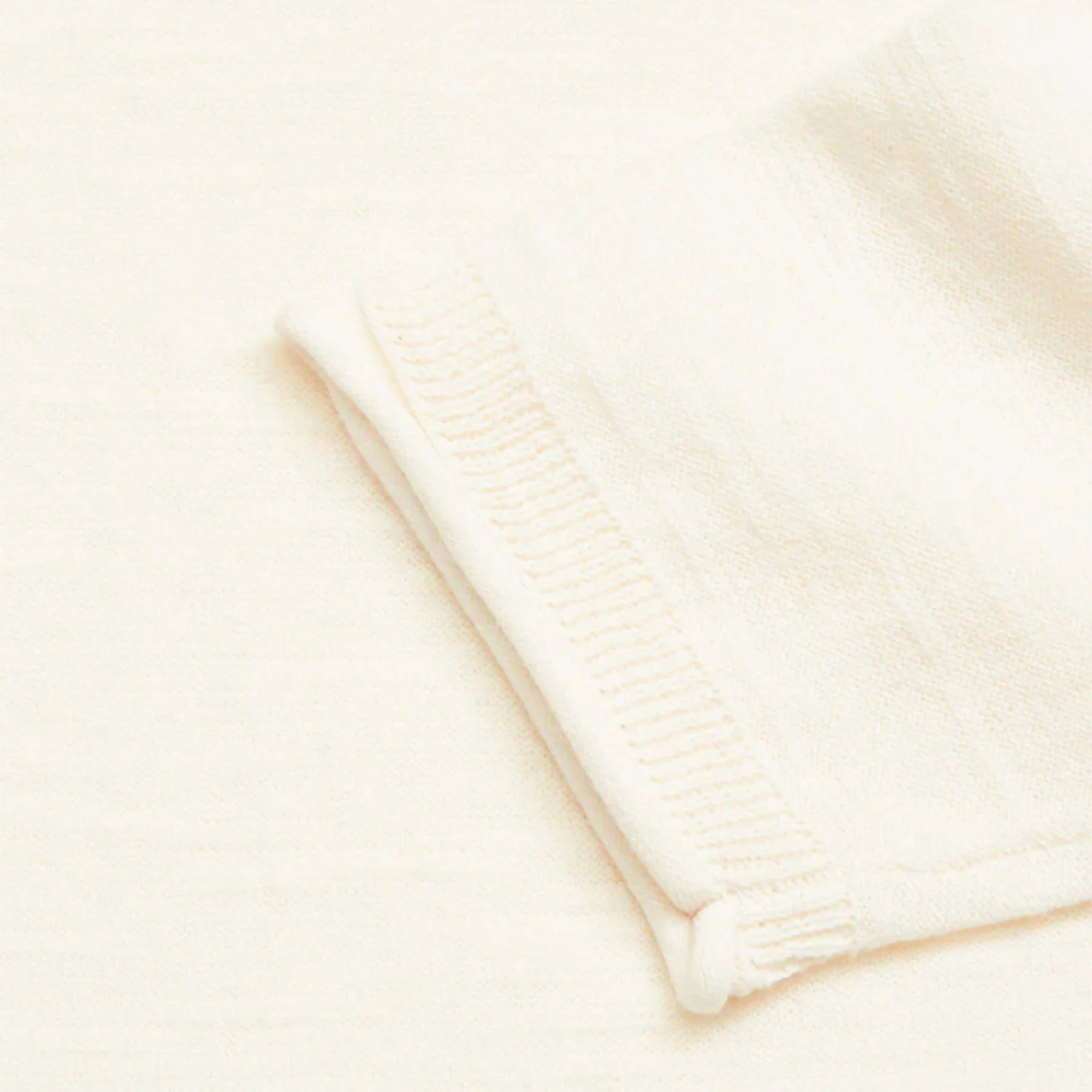 Blue de Gênes Pullover Monte Knit White – Image 4