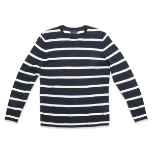 Blue de Gênes Pullover Monte Stripe