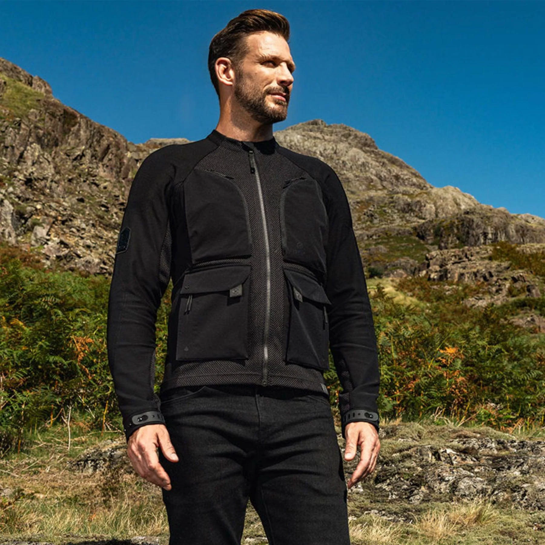 Knox Protektorenhemd Tor Black – Image 4