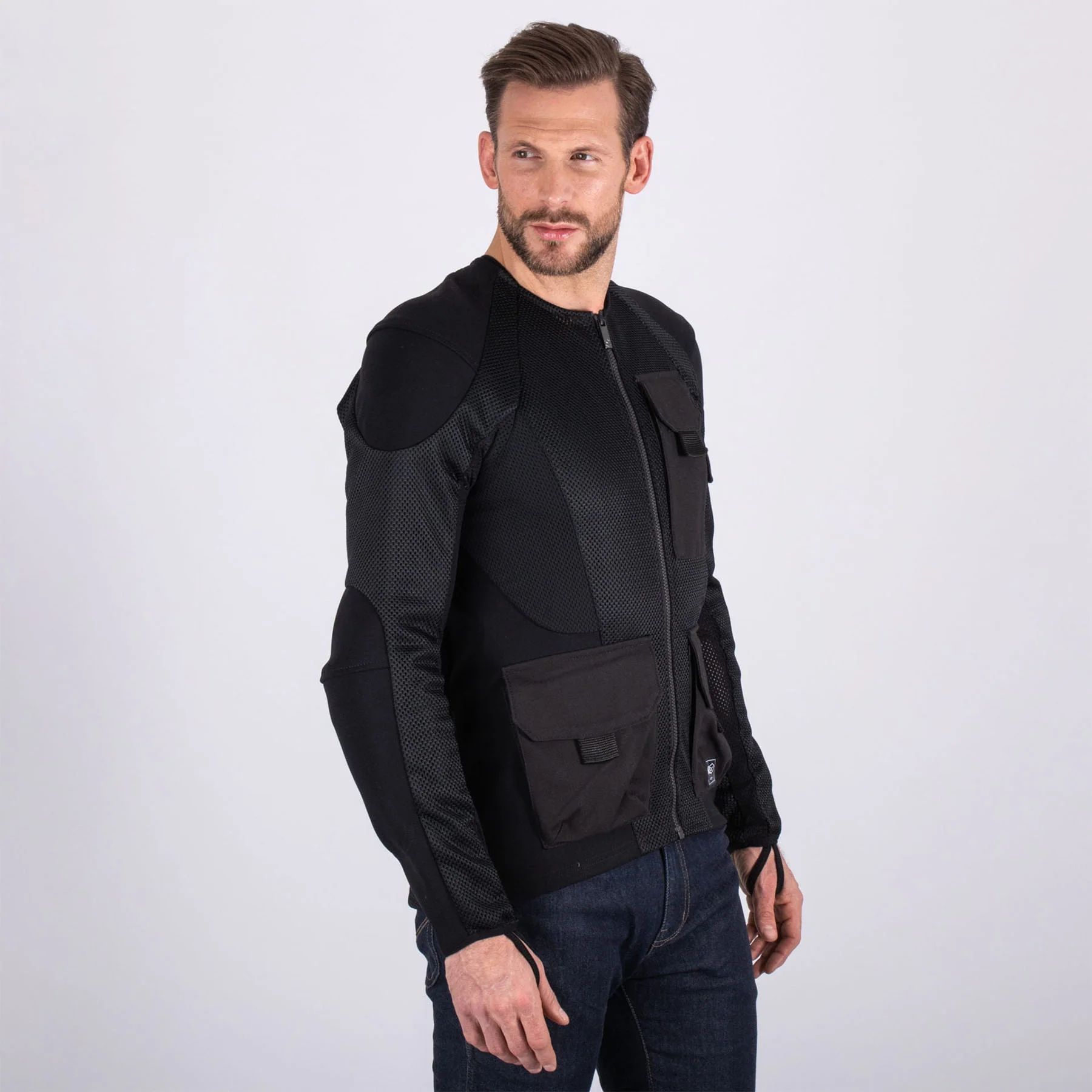 Knox Protektorenhemd Urban Pro Utility MK3 Black – Image 4