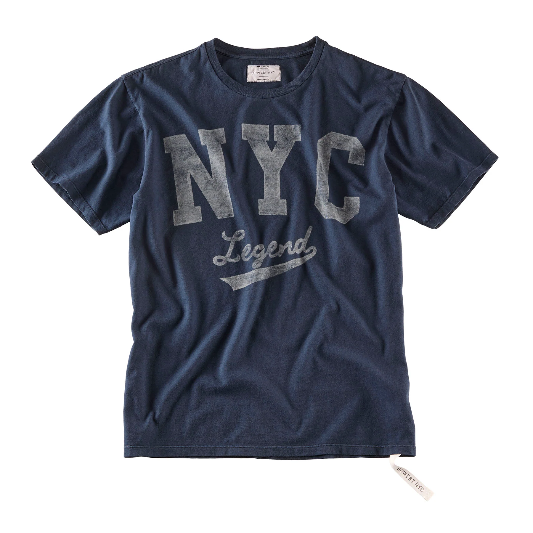 Bowery NYC T-Shirt Legend Blue