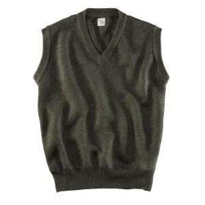 Hen's Teeth Pullunder Knitwear Vest Green