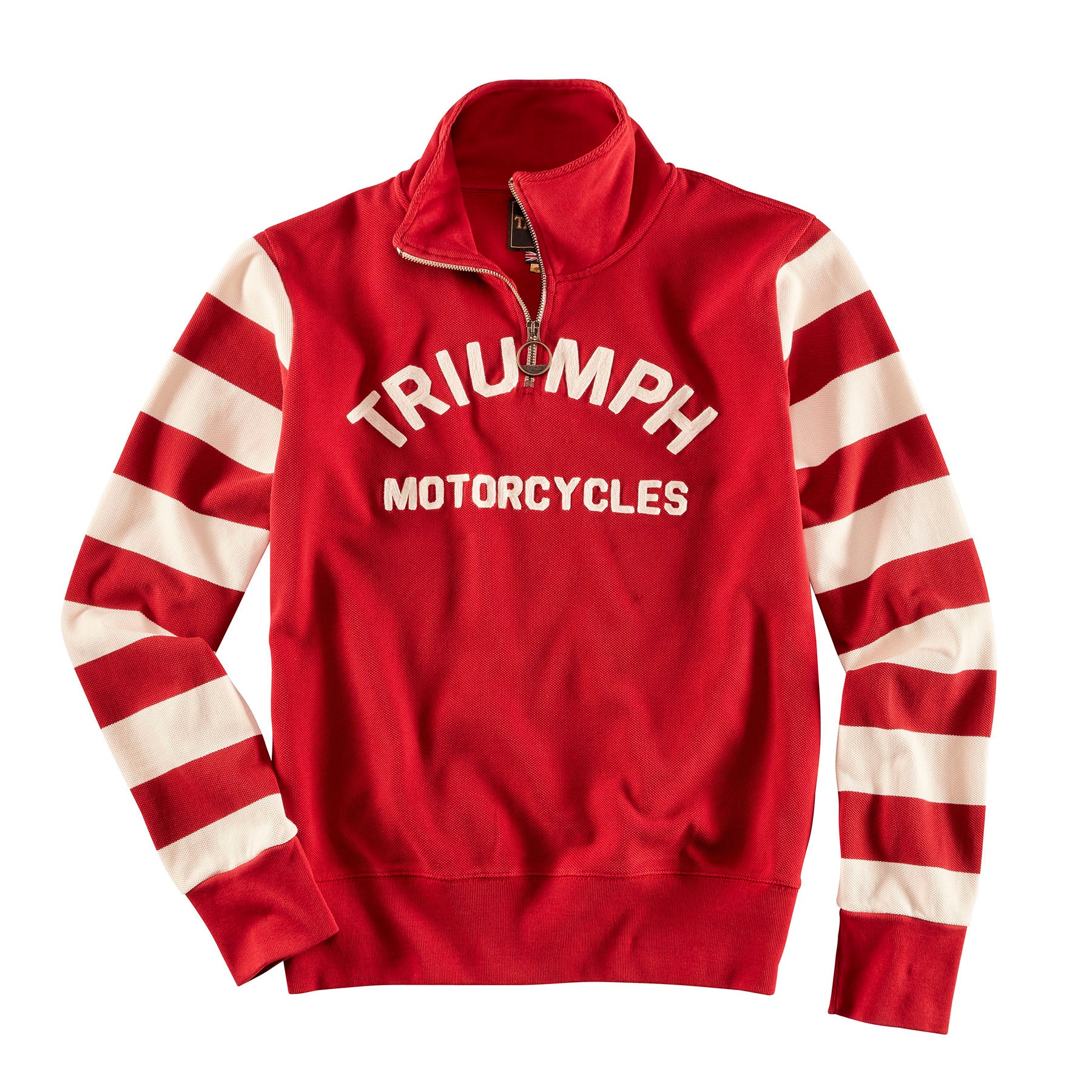 Triumph Motorcycles Sweater Highly Red – Image 2