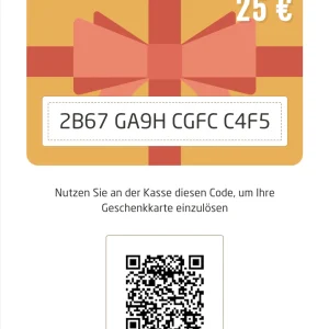 Geschenkgutschein