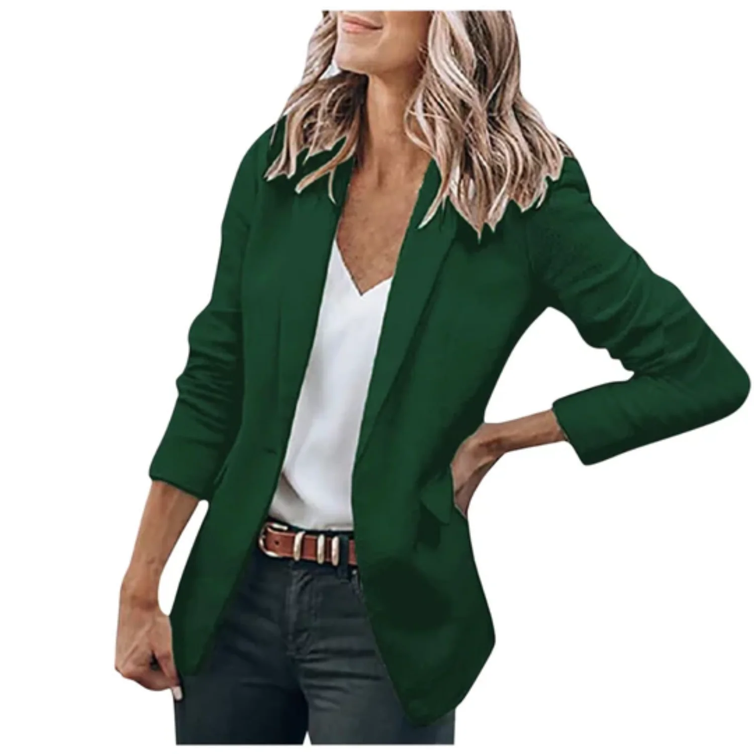 Blazer à Boutons Classique pour Femme – Image 3