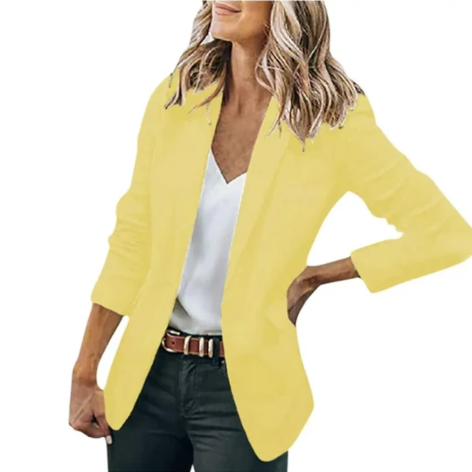 Blazer à Boutons Classique pour Femme – Image 2
