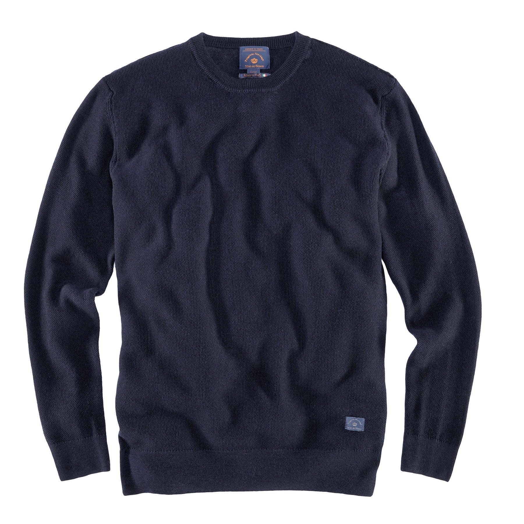 Blue de Gênes Pullover Tondo Navy – Image 2