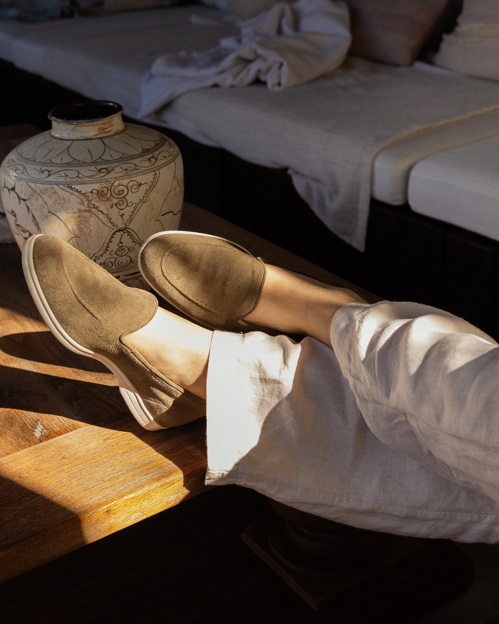 Brännö II – Moss Green Suede – Image 7