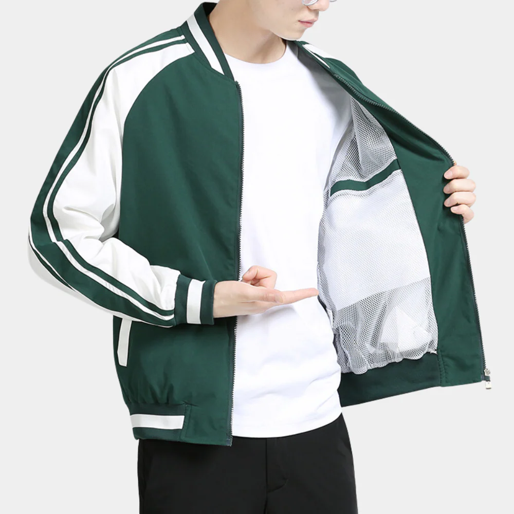 Blouson Inspiré du Varsity pour Hommes – Image 5