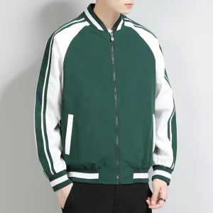 Blouson Inspiré du Varsity pour Hommes