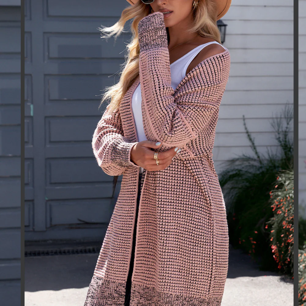 Cardigan Long en Tricot pour Femmes – Image 2