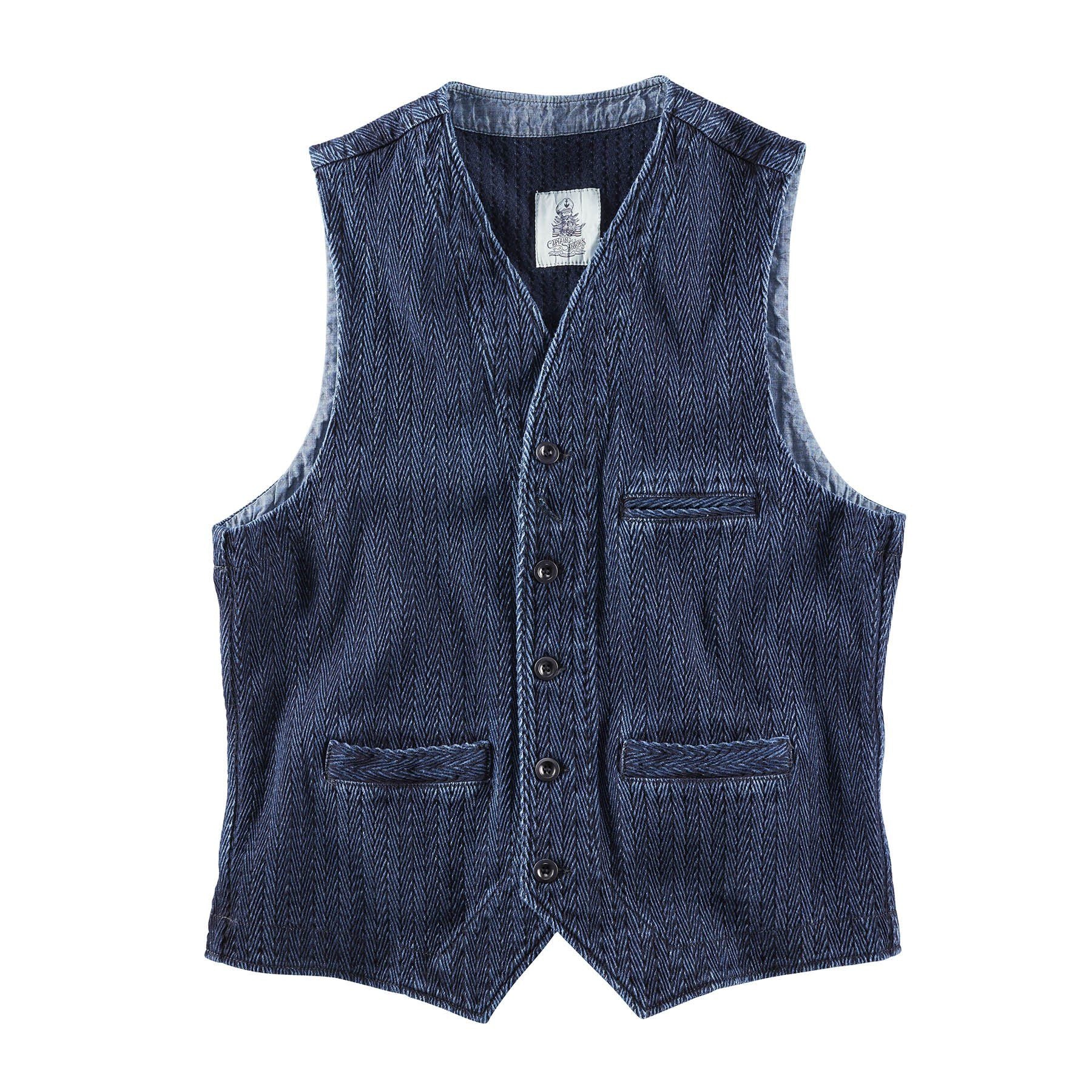 Captain Santors Weste Harringbone – Image 2