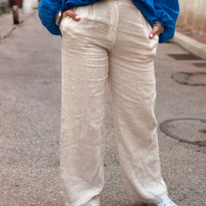 Pantalon beige LIN