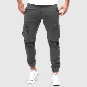 Pantalon Cargo Classique Taperé pour Homme