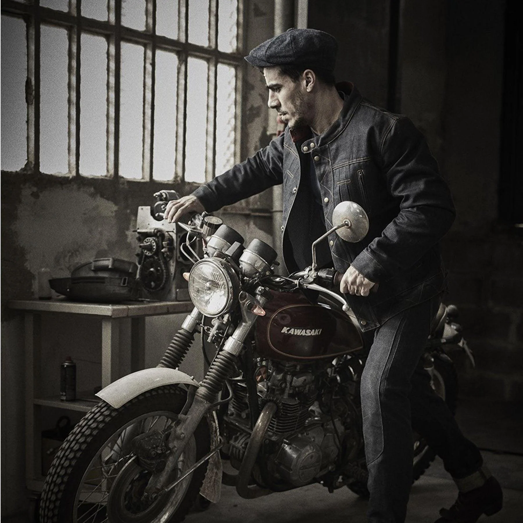 Fuel Motorradjacke Greasy – Image 7