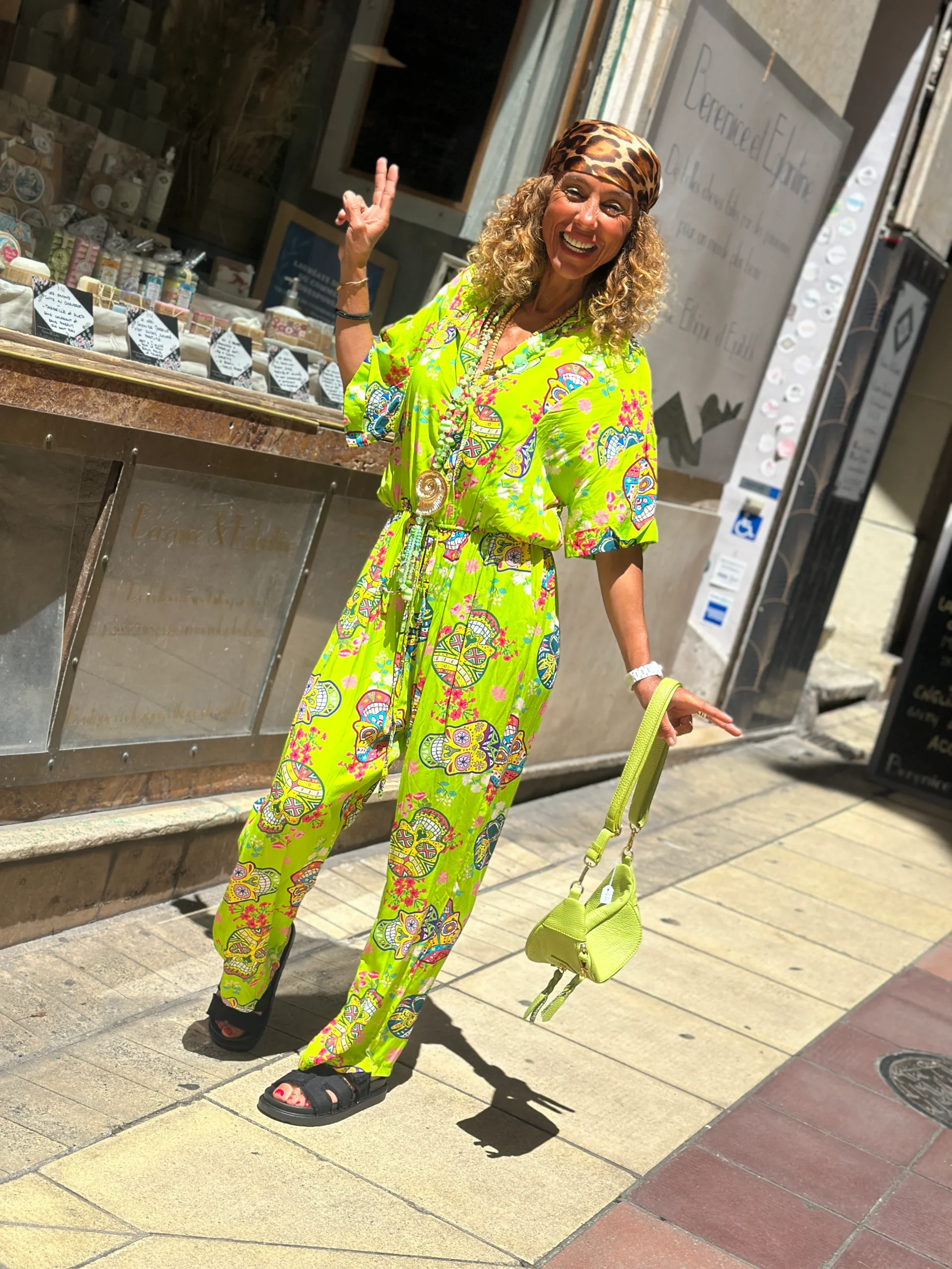 Combinaison vert ADELE – Image 4