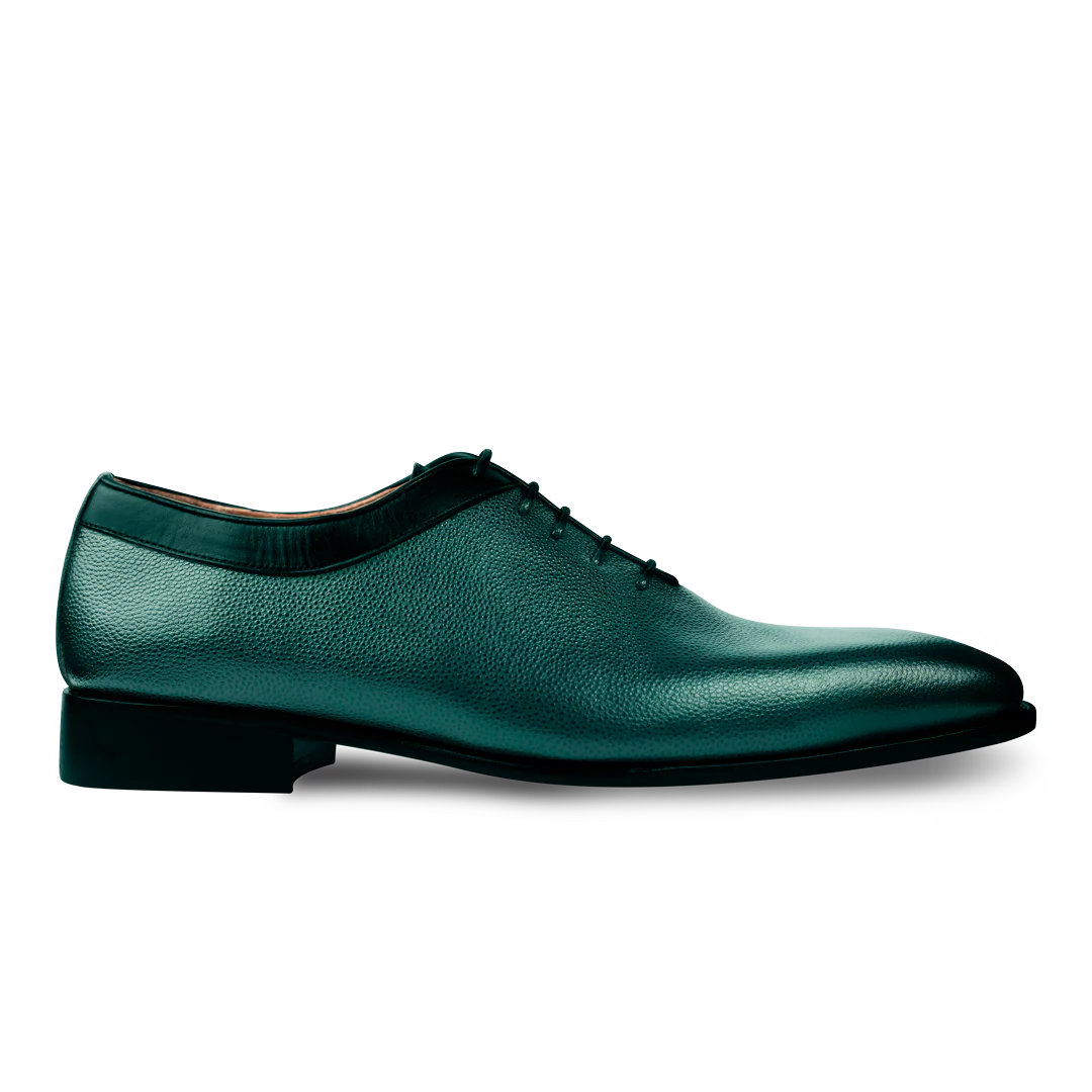 Zafir: Richelieu Homme - Cuir Vert