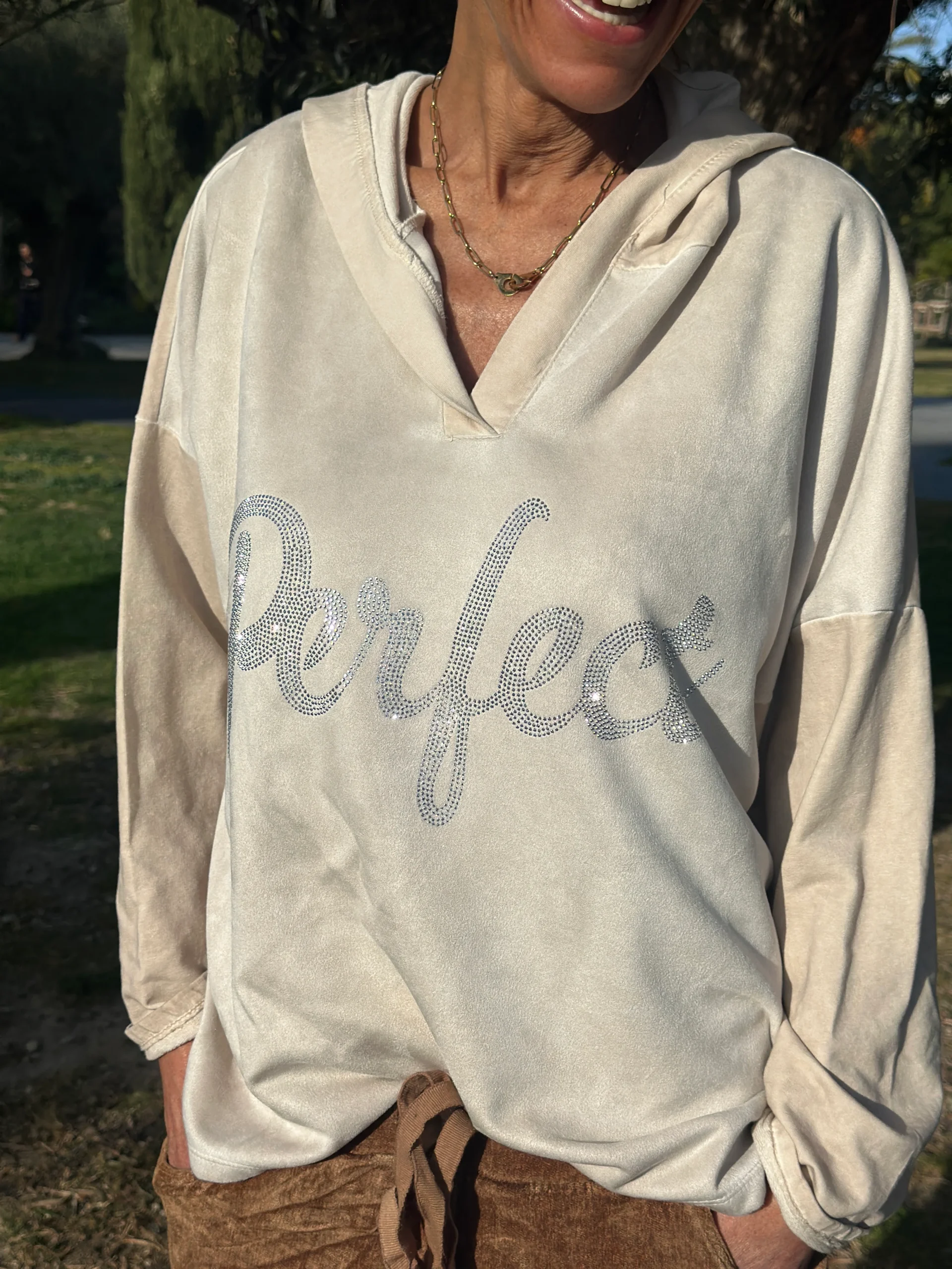 Sweat beige PERFECT – Image 2