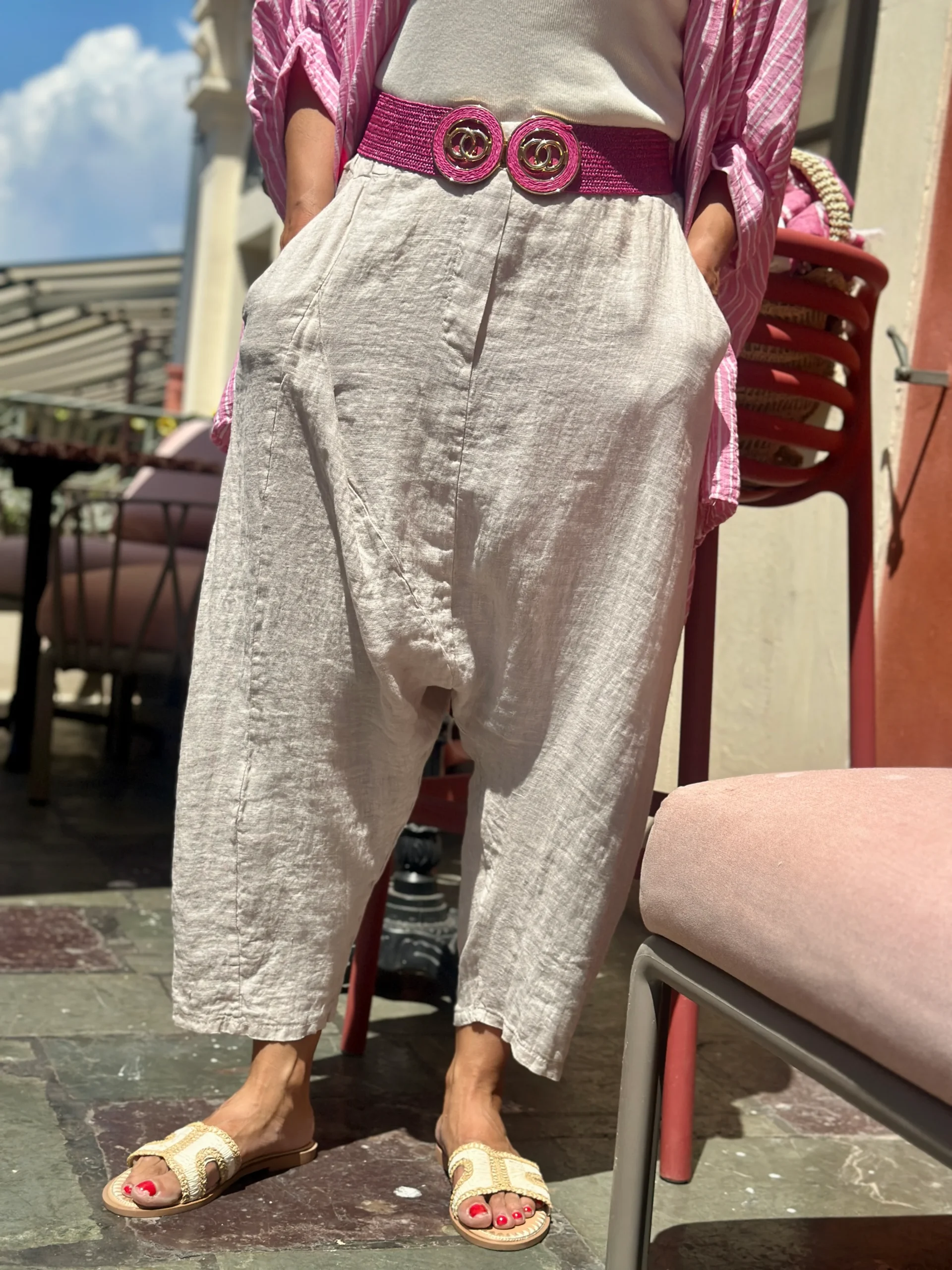 Sarouel beige LIVY – Image 2