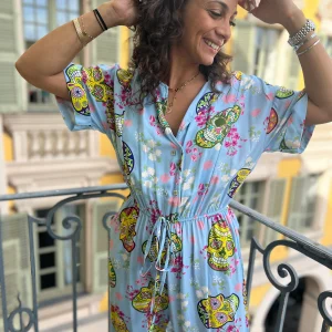 Combinaison bleu ADELE