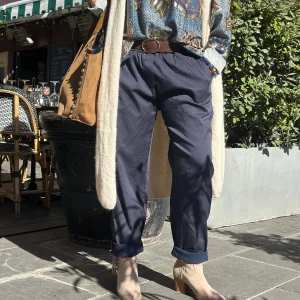 Pantalon bleu marine SENNA