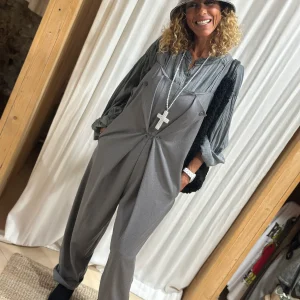 Salopette gris JAEL