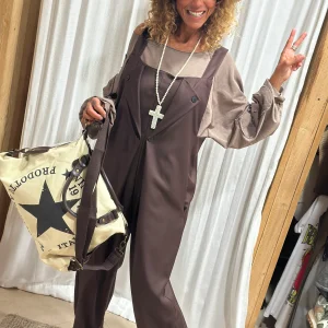 Salopette choco JAEL