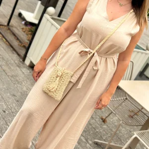Combinaison beige JANICE