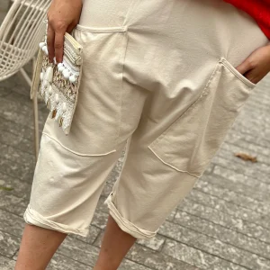 Bermuda sarouel ecru LOU