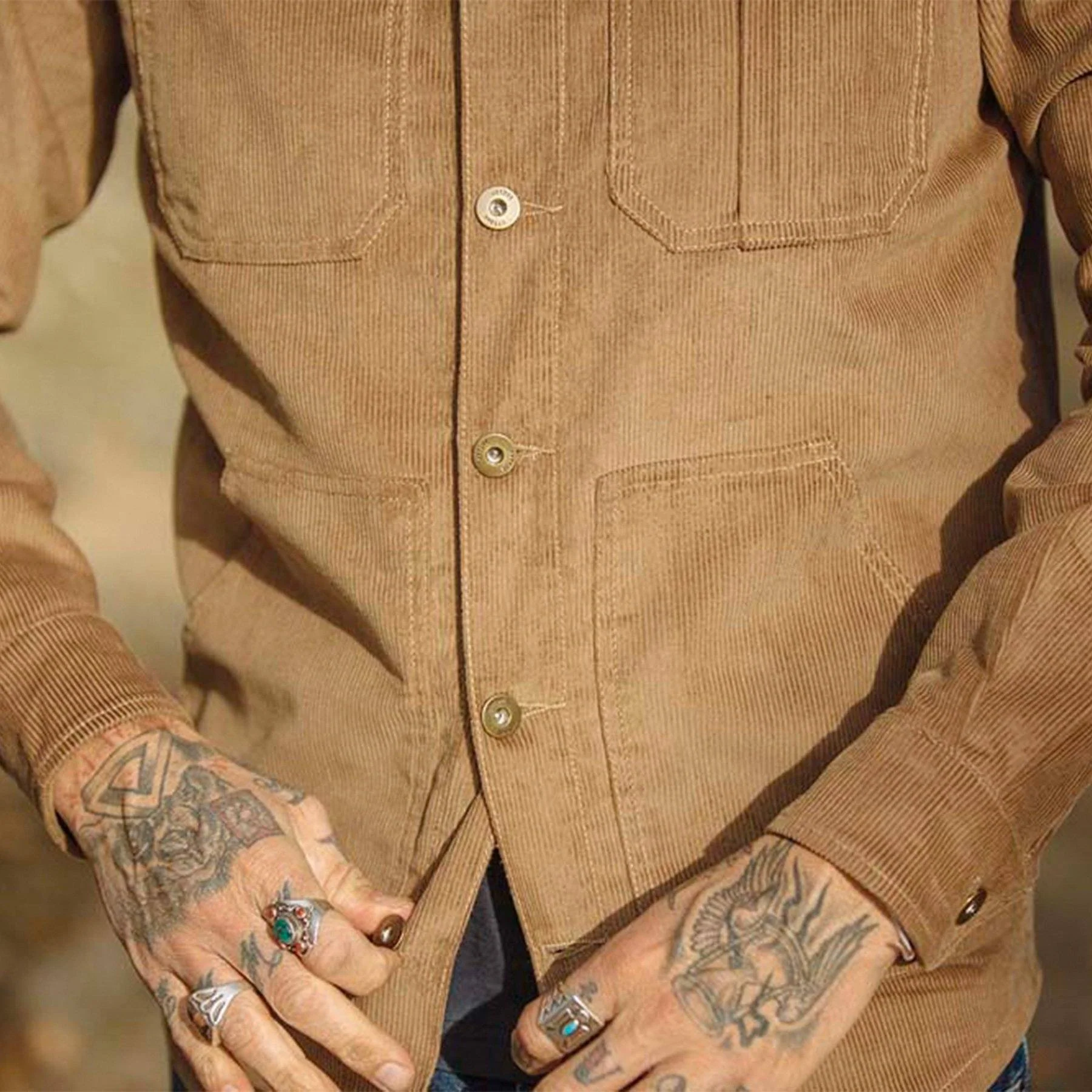 Kytone Jacke Bird Brown – Image 6