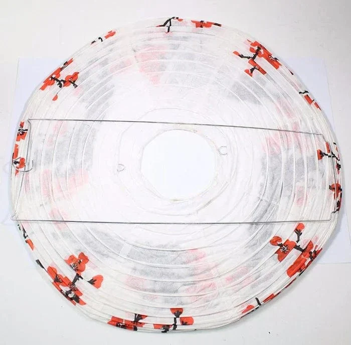 Lanterne japonaise en boule Fleurs de Cerisier – Image 5