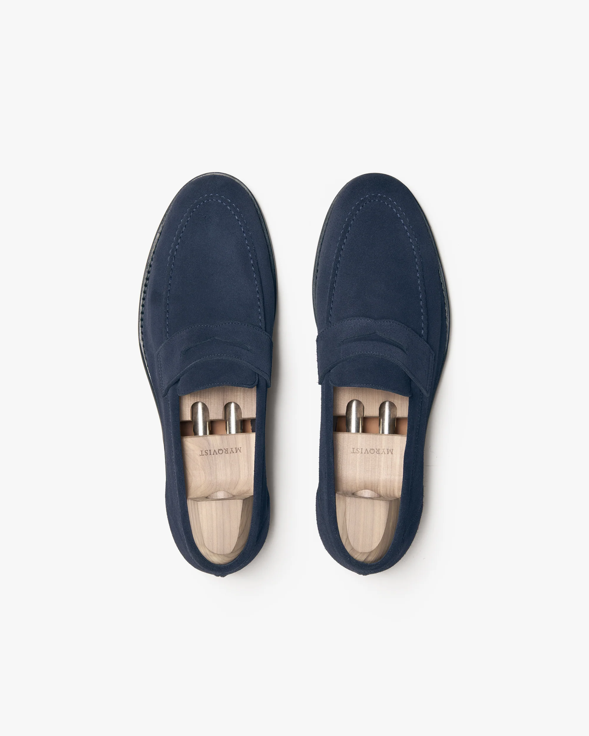 Lysekil II – Navy Suede – Image 4