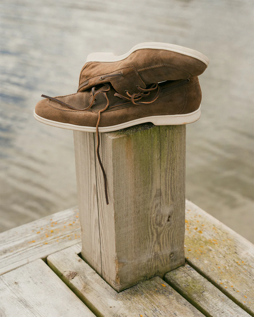 Sandhamn – Chestnut Waxed Suede – Image 7