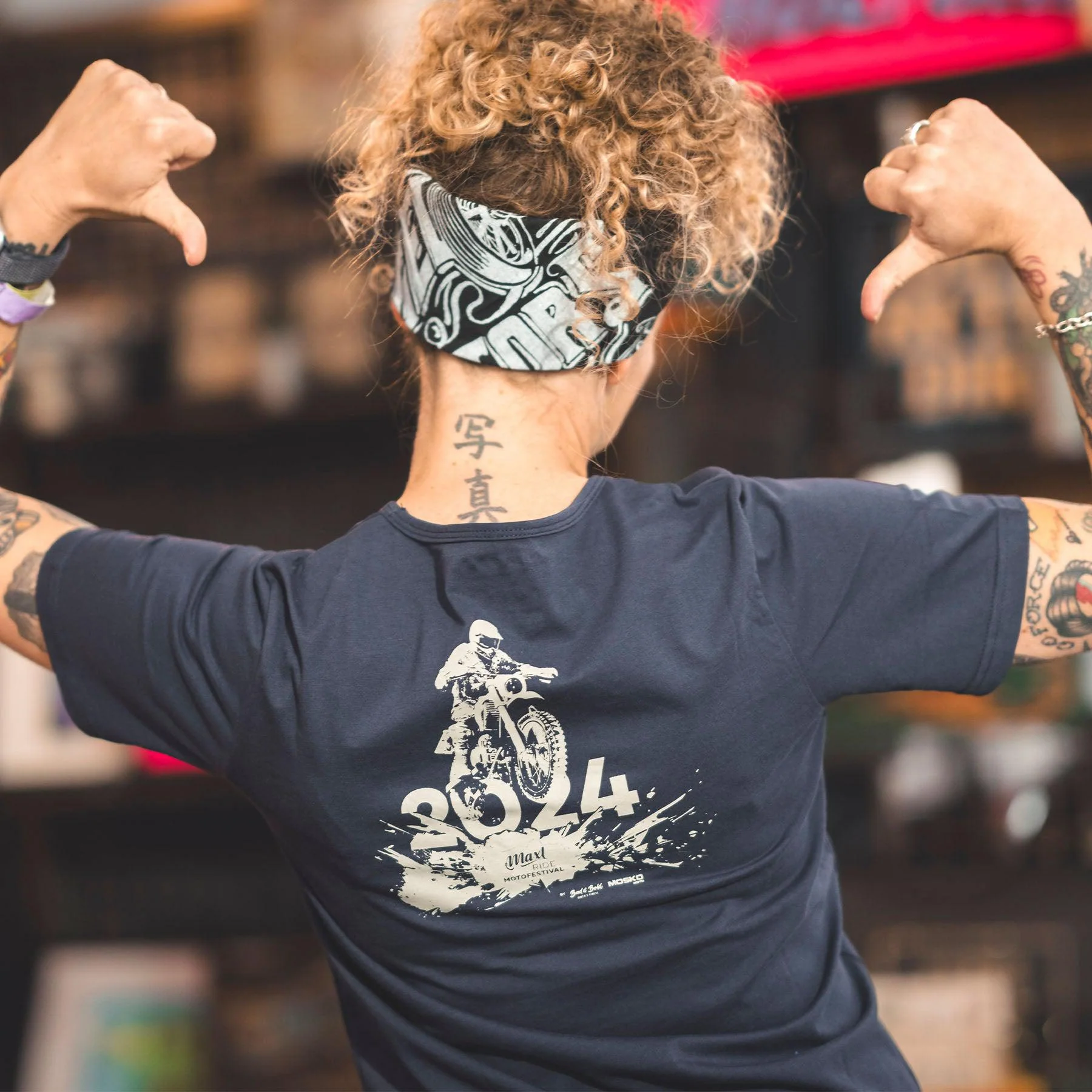 Bad and Bold Eventshirt Maxlride 2nd Edition Blue – Image 6