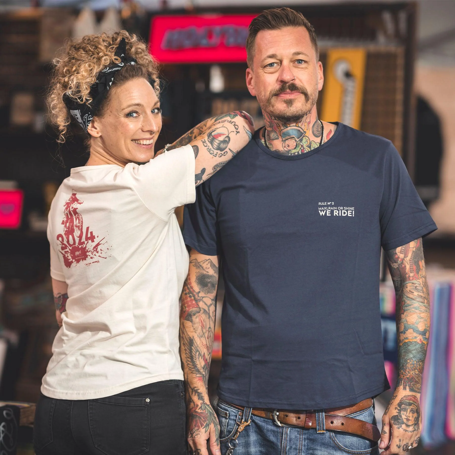 Bad and Bold Eventshirt Maxlride 2nd Edition Blue – Image 8