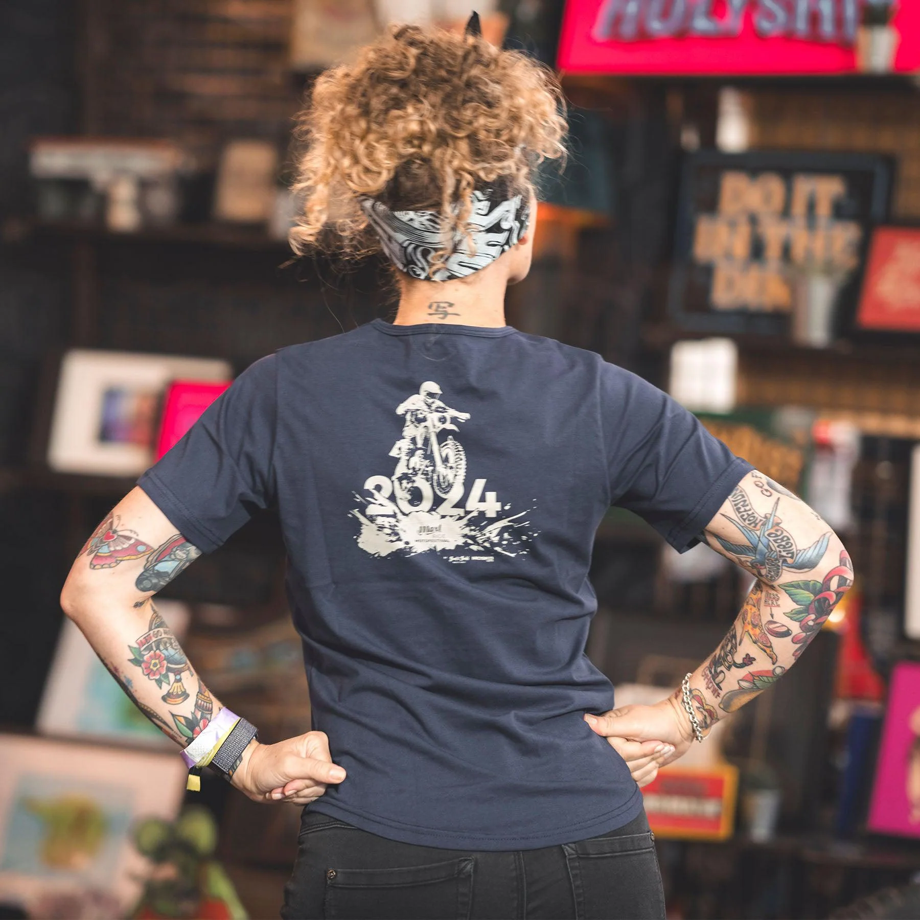 Bad and Bold Eventshirt Maxlride 2nd Edition Blue – Image 5