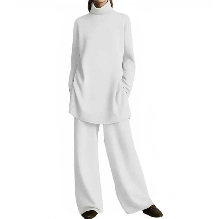 Ensemble Deux Pièces Chaud en Tricot pour Femmes – Image 5