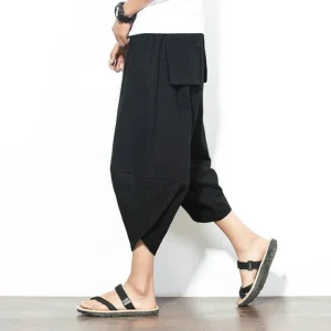 Pantalon japonais noir