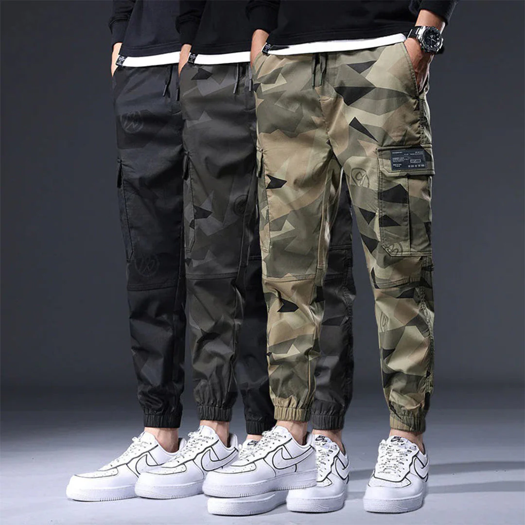 Pantalon Cargo Camouflage Streetwear pour Homme – Image 9
