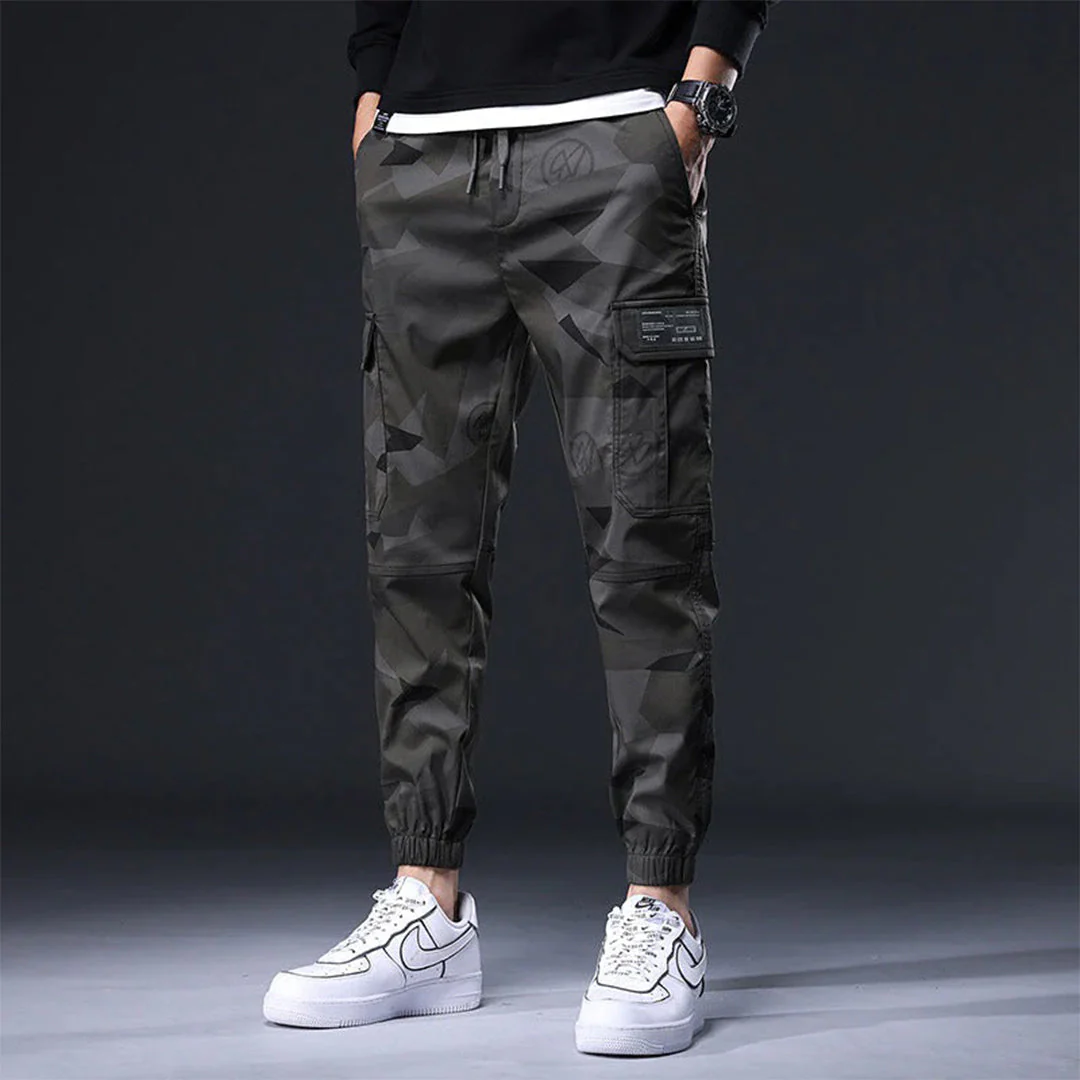Pantalon Cargo Camouflage Streetwear pour Homme – Image 4