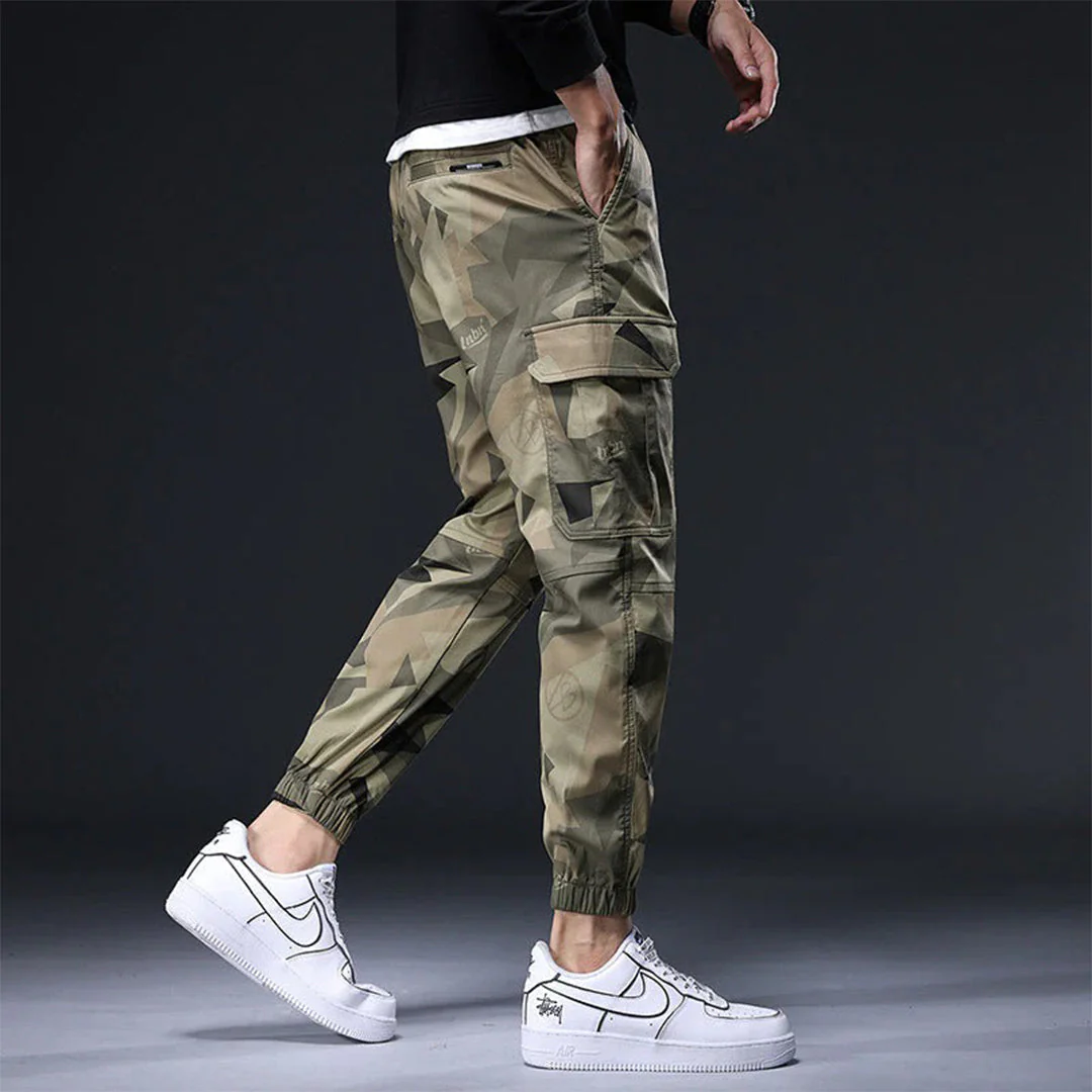 Pantalon Cargo Camouflage Streetwear pour Homme – Image 5