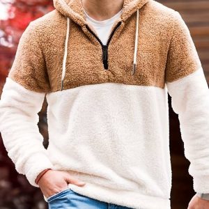 Sweat à Capuche Chaud pour Hommes