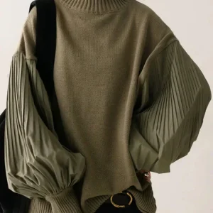 Pull à Manches Lanternes pour Femmes