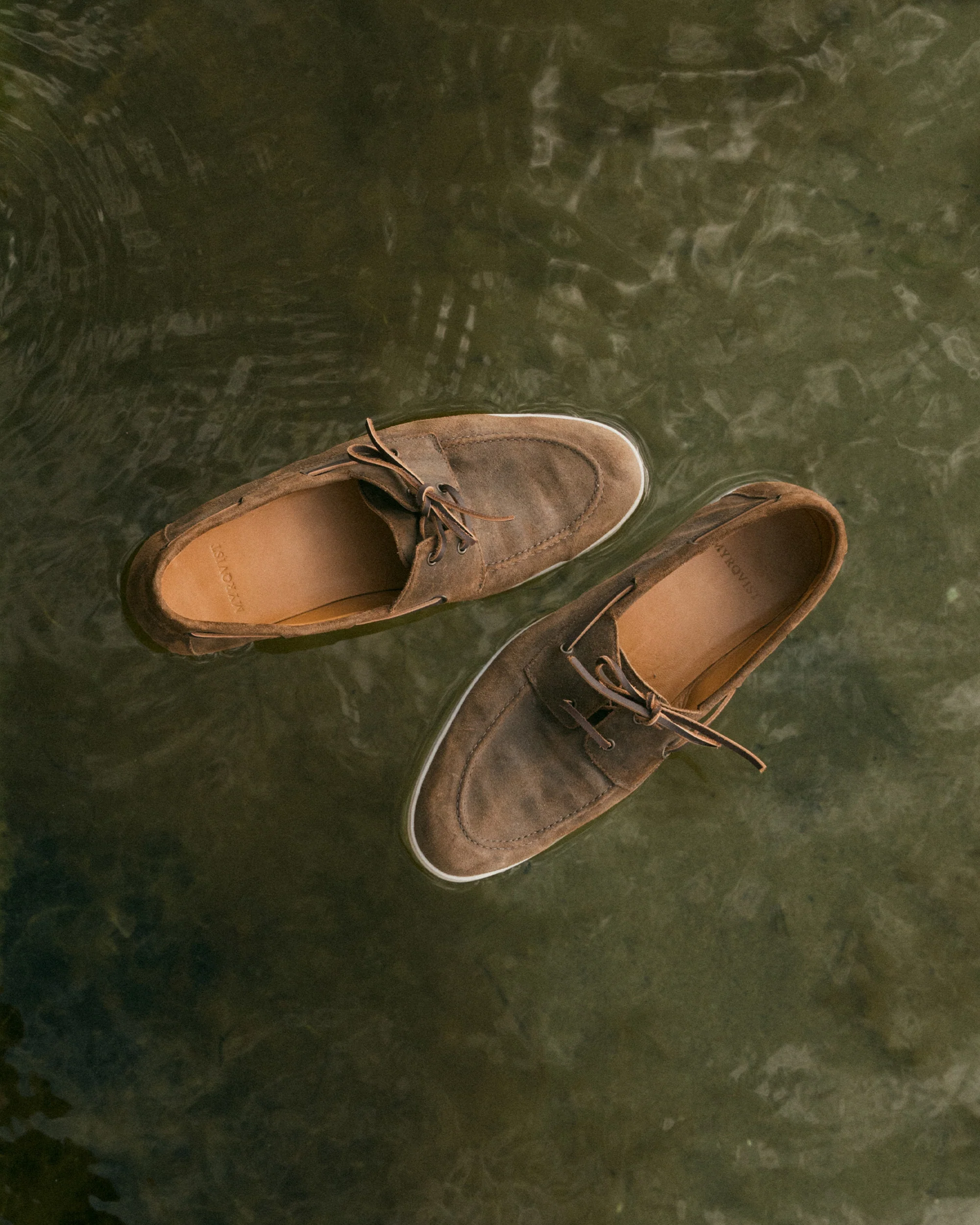 Sandhamn – Chestnut Waxed Suede – Image 3