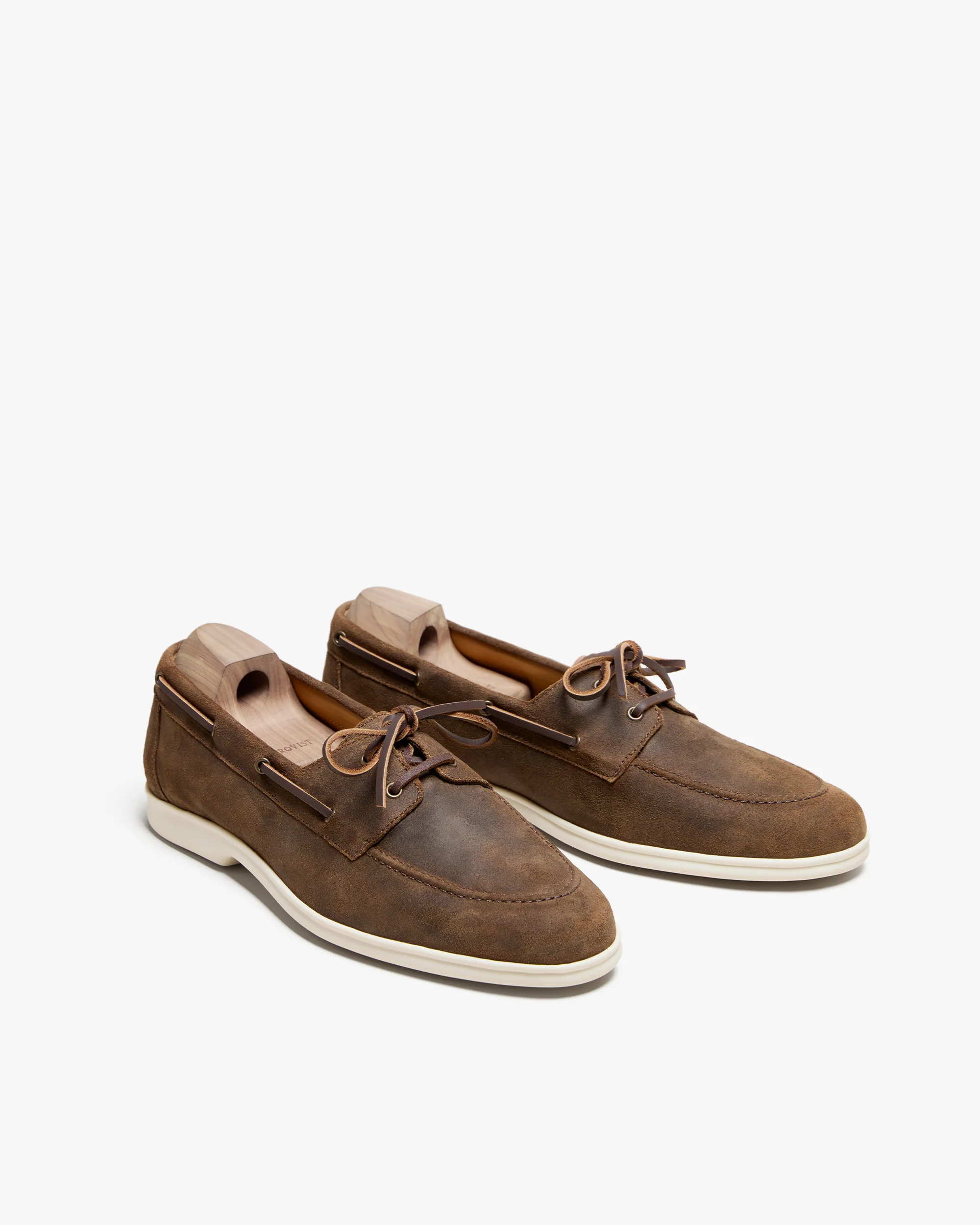 Sandhamn – Chestnut Waxed Suede – Image 5