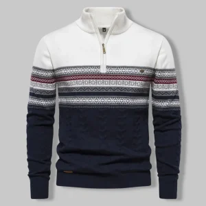 Pull-over Zippé pour Hommes