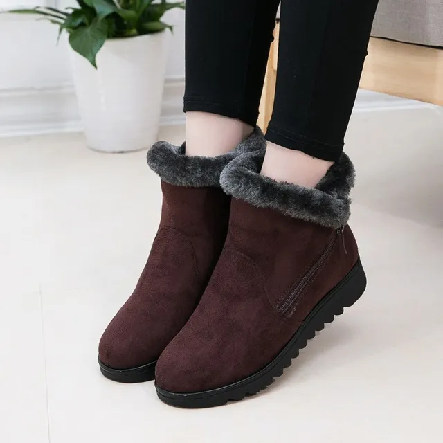 Bottes d'hiver en Peluche pour Femmes – Image 8