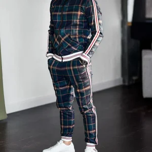 Tracksuit à Carreaux pour Hommes